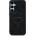 GUESS Гръб Guess за Samsung Galaxy S25, PU, Leather 4G, Colored Ring MagSafe Case, Черен
