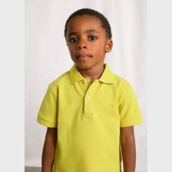 Image 1 of MAYORAL Поло тениска къс ръкав памук basic цвят маслина за мини момче Mayoral
