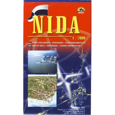 plán Nida 1:7 t. Kurská kosa