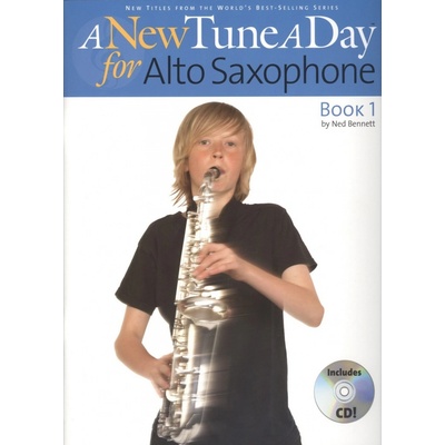 A New Tune A Day Book 1 + CD škola hry na altový saxofon