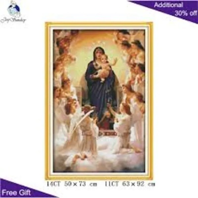 Дева Мария и сина и 50/73 см