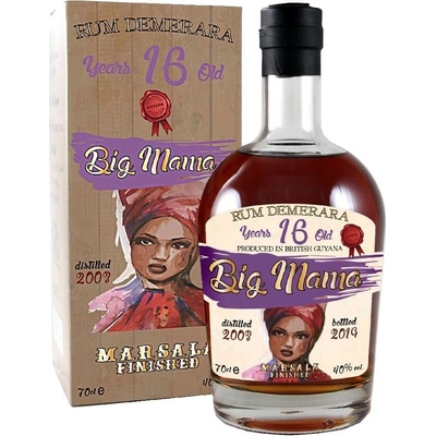 Big Mama Marsala cask 16y 40% 0,7 l (holá láhev)