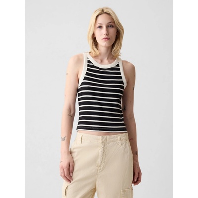 GAP Tielkový Crop top Čierna