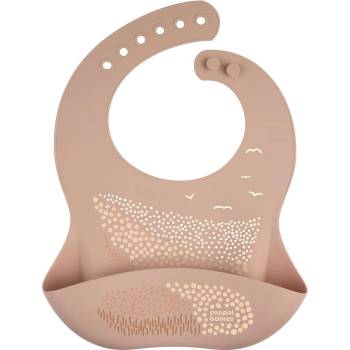 Canpol Силиконов лигавник с джоб Canpol - Бежов (51/030_bei)