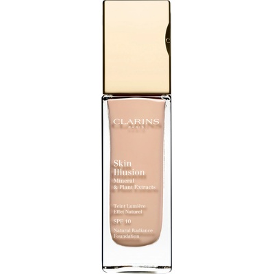 Clarins skin Illusion Natural Radiance Foundation make-up pro přirozeně zářivý vzhled SPF10 110 Honey 30 ml
