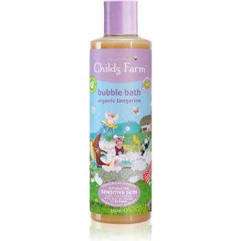 Childs Farm Bubble Bath пяна за вана и миещ гел Organic Tangerine 250ml