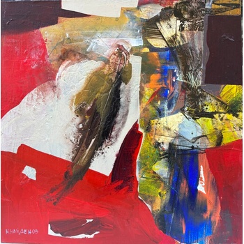 Абстрактна картина " Радостта от полета"