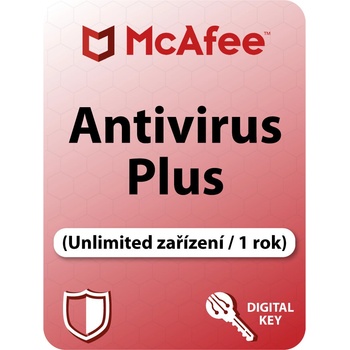 McAfee AntiVirus Plus, 10 lic. 1 rok (MAAVPU-1)