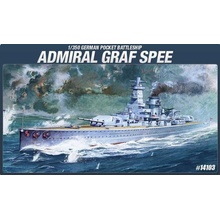 Academy bitevní loď Admiral Graf Spee Model Kit 14103 1:350