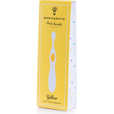 Montcarotte Yellow Kids Toothbrush dětský zubní kartáček žluté barvy