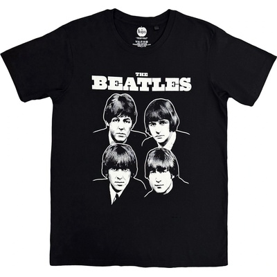The Beatles Black & White Band Black L Риза (<![CDATA[BEATTEE750MB03]]>)