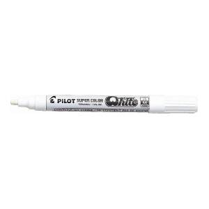 Pilot Marker Super Color Среден 4, 5мм бял (SC-W-M)