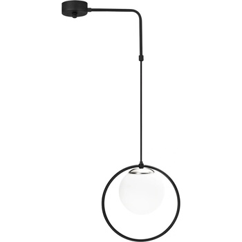 Opviq Черно метално висящо осветително тяло Opviq lights Elpidas - Opviq lights (892OPV1483)