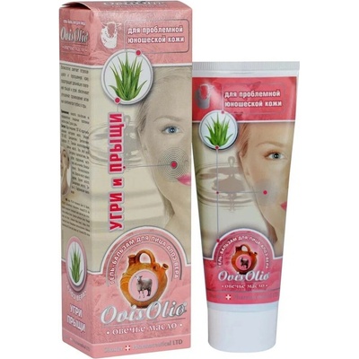 Ovis Olio s Aloe Vera Gel balzám akné problem. pleť 70 g