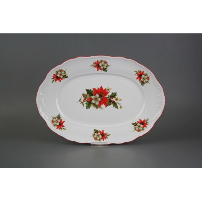 Bohemia Porcelán 1987 Ovál 32cm Verona Vánoční hvězda FBB – Zboží Dáma
