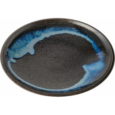 MIJ tanier na predjedlo BLUE BLUR 19 cm modrý keramika