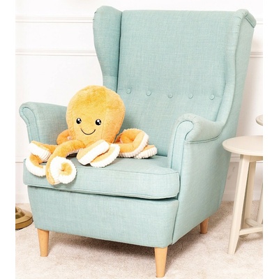 Dear Bear Plyšová chobotnica Octopus 60 cm - bežová