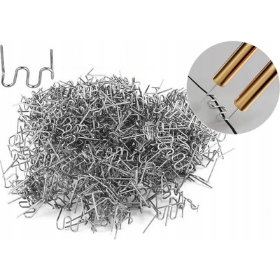 Sevico VLNKOVÉ SPONKY 500 ks 0,8 mm PRE ZVÁRAČKU/ZVAROVAČKU PLASTOV