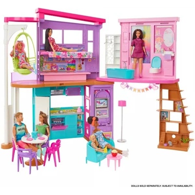 Mattel Barbie: Комплект за игра Ваканционна къща 2022 (HCD50)