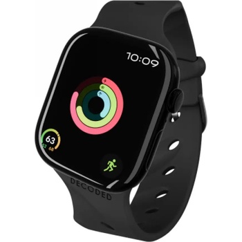 Decoded Силиконова каишка Decoded Ares Splice за Apple Watch 40/41/42 мм - черна (D26AWS42ABS2BK)