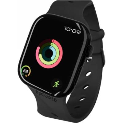 Decoded Силиконова каишка Decoded Ares Splice за Apple Watch 40/41/42 мм - черна (D26AWS42ABS2BK)