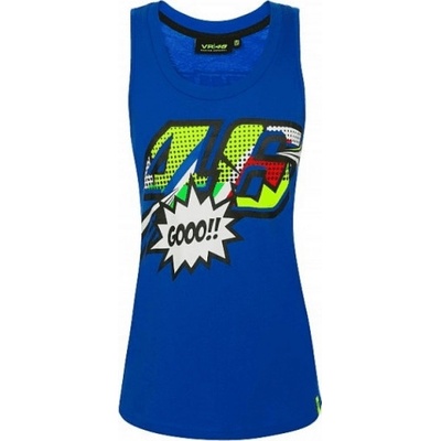 Valentino Rossi dámské tílko POP ART modré 352316