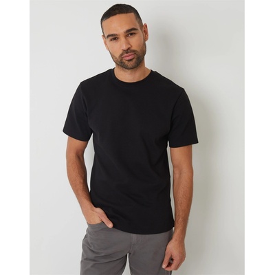 Threadbare Тениска Threadbare Men's Regular Fit Roseburn T-Shirt - Black