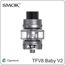 SmokTech TFV8 Baby V2 Clearomizér strieborný 5ml