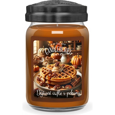 Candleberry Candle Dýňové vafle s pekany 624 g
