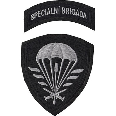 NAVYS Nášivka ŠPECIÁLNA BRIGÁDA - ČIERNA