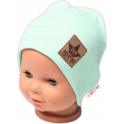 Baby Nellys dojčenská čiapka s čelenkou