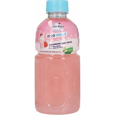 Mogu Mogu krémový nápoj bez cukru s jahodami 320 ml