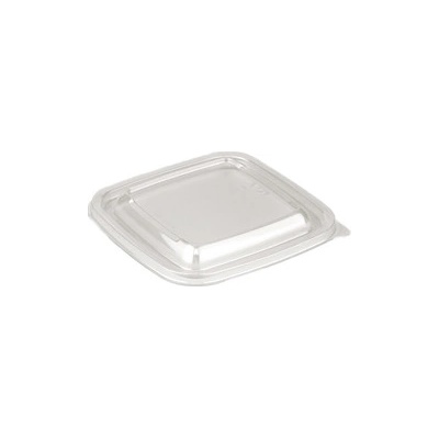ECOFOL Plastové víčko PET hranaté pro misky 160x160 mm 375/500/625/750/825 ml transparentní bal/75 ks