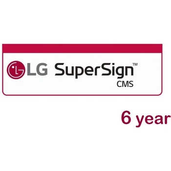 LG Софтуер за дигитални табели LG webOS SuperSign CMS, 6 години, SSO-6SLS