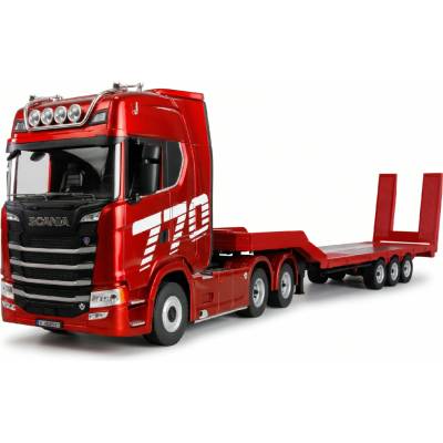 Amewi RC Scania 770 S Tractor Unit Flatbed Semi-Trailer 6x4 red 1/18 RTR