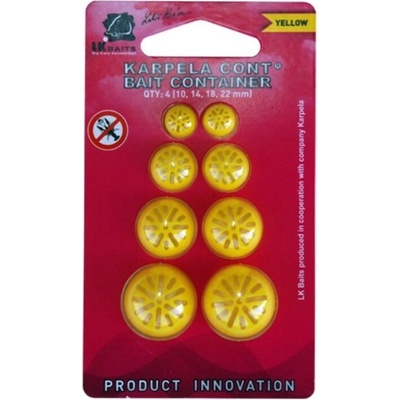 LK Baits Karpela Cont so zárezmi - žltá (yellow)