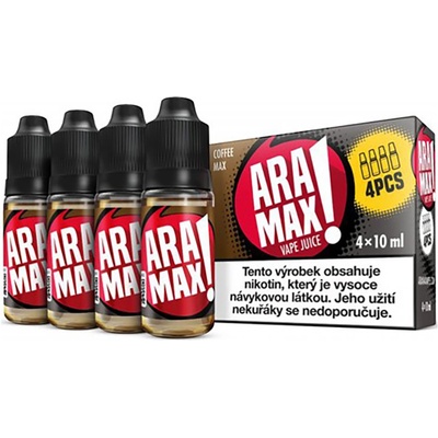 Aramax Max Coffee Max 4 x 10 ml 18 mg