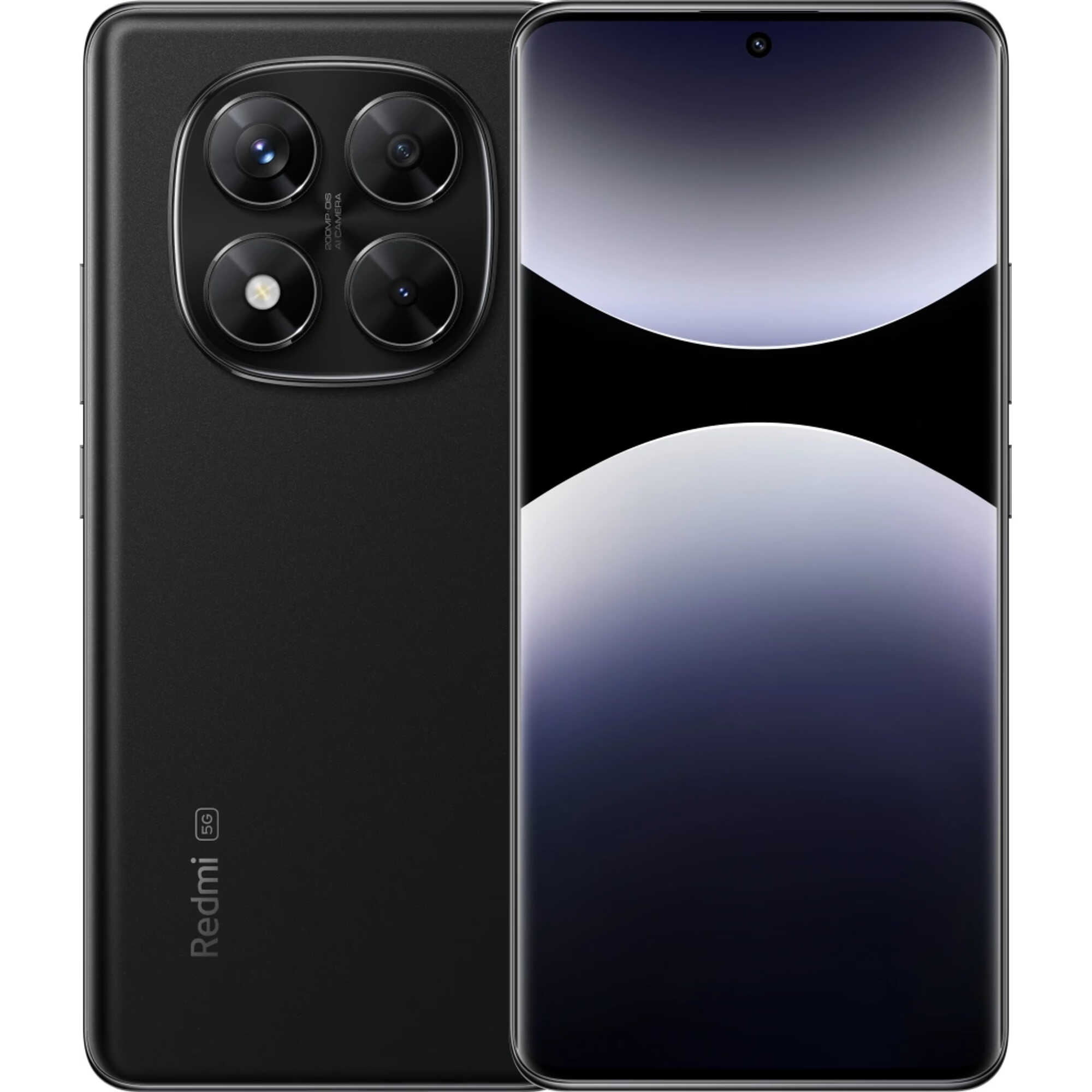 Xiaomi Redmi Note 14 Pro 5G v černé barvě