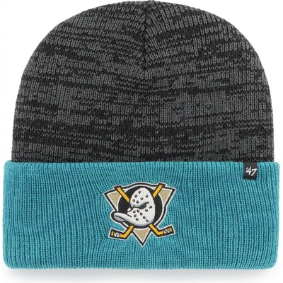 47 Brand Two Tone Brain Freeze Cuff Knit NHL Anaheim Ducks