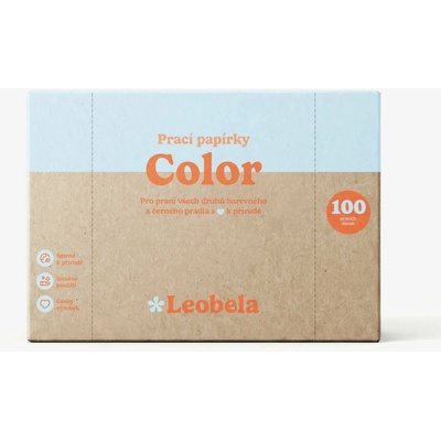Leobela prací papírky Color 100 ks