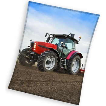Carbotex Detská deka Traktor na poli