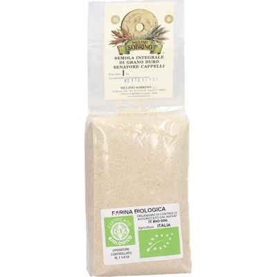 Mulino Sobrino Bio celozrnná mouka z tvrdé pšenice- 1 kg