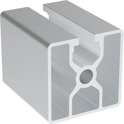 Alusic Hliníkový profil AC 40-8, 40x40, s 1 drážkou