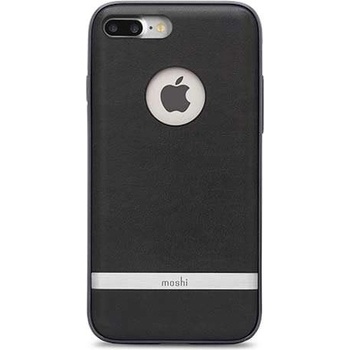 Púzdro Moshi Napa iPhone 7 Plus/8 Plus - Charcoal čierne