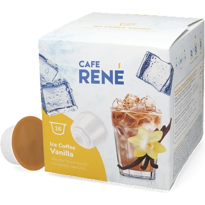 Café René | Ice Coffee Vanilla - 16 капсули за Dolce Gusto
