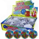 RAPPA Duhový bublinový míček s kuličovou výplní 6 cm