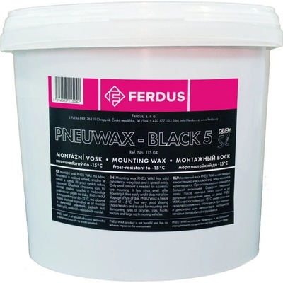 Ferdus PNEU WAX - BLACK 5 l