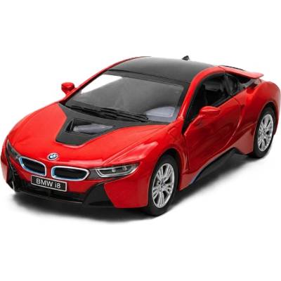 Kinsmart Метална количка Kinsmart - BMW I8, 1: 34, червена (54143)