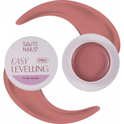 Saute Nails gel Samovyrovnávací Easy Levelling Pro Pure Sand bez Tpo 50g