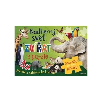Nádherný svět zvířat s puzzle